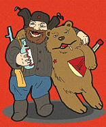 Vous avez trop longtemps vécu en Russie, si: