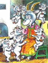 Contes russes - Le loup et la chèvre