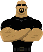 Russie virtuelle, Mourzilki, parodies - Une protection de taille