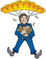 Russie virtuelle, Mourzilki, parodies - Le parachute doré