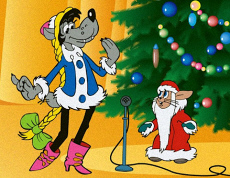 Chansons russes: Duo de Père Noël et Snégourotchka traduction www.russievirtuelle.com