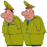 Russie virtuelle, Mourzilki, parodies - Les trois tankistes version "convoi humanitaire"