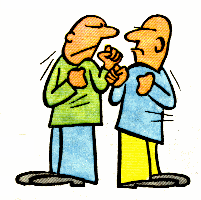 Быть на ножах