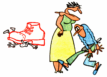 Быть у кого-либо под башмаком