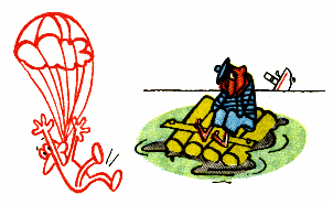 Висеть в воздухе