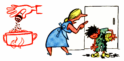 Задать перцу