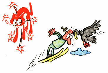 Искры из глаз посыпались