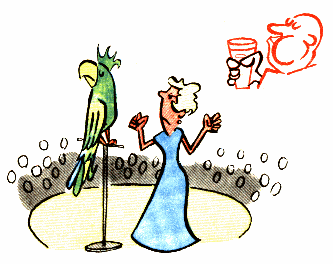 Набрать в рот воды