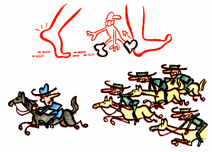 Наступать кому-либо на пятки