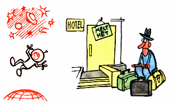 Оказаться между небом и землёй