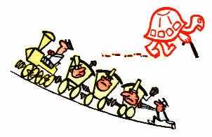 Плестись как черепаха