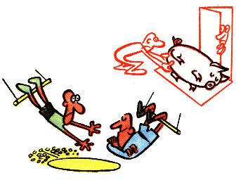 Подложить свинью