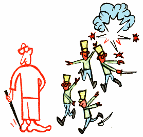 Показать пятки