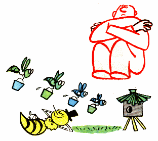 Сидеть сложа руки