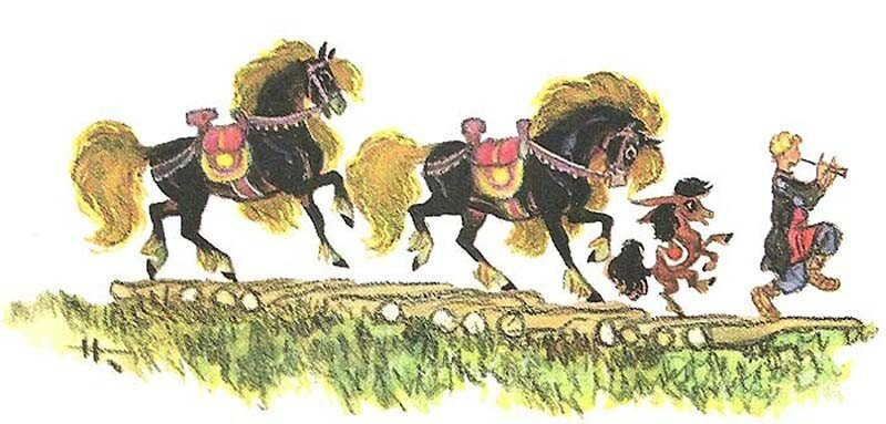 P.Kotcherguine, 'Danse des chevaux'