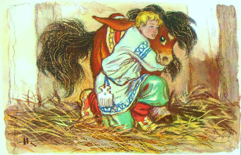 P.Kotcherguine, 'Ivan et son cheval'