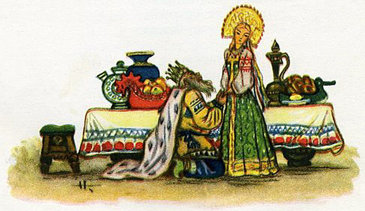 P.Kotcherguine, 'Le tsar et la princesse'