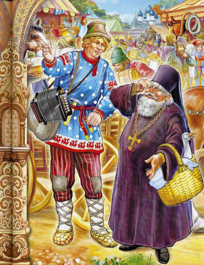 Conte du pope et de son ouvrier Ballot