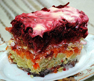 Russie virtuelle, salades multicouches - hareng sous la pelisse