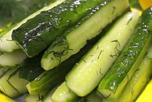 Concombres peu salés (malossolnyïé) rapides