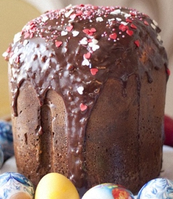 Koulitch au chocolat